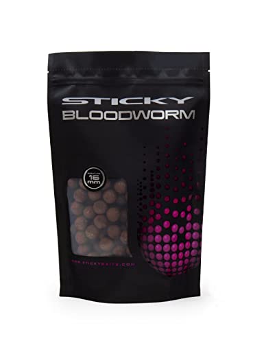 Bloodworm - Freezer Boilies - 20mm - 1kg - Sticky Baits