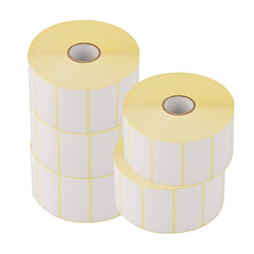 Étiquettes blanches autocollantes rectangulaires pour résoudre vos problèmes d'adressage