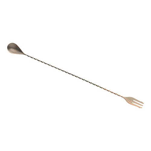 Barfly Bar Spoon, Fork End 15 3/4" (40 cm), Antique Copper by Barfly - Used condition - Image 2