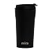 MIRA 12 oz Stainless Steel Insulated Travel Mug for Coffee & Tea | Vacuum Insulated Car Tumbler Cup with Spill Proof Twist On Flip Lid | Thermos Keeps Drinks Steaming Hot or Ice Cold | Black
