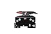 Fifth Wheel Hitch Plate Formed Steel 5th Wheel Hitch for cab and Chassis Flatbed Pickup Trucks 36000 lbs Towing Capacity (with Mounting Base for Dodge Ram Chassis Trucks)