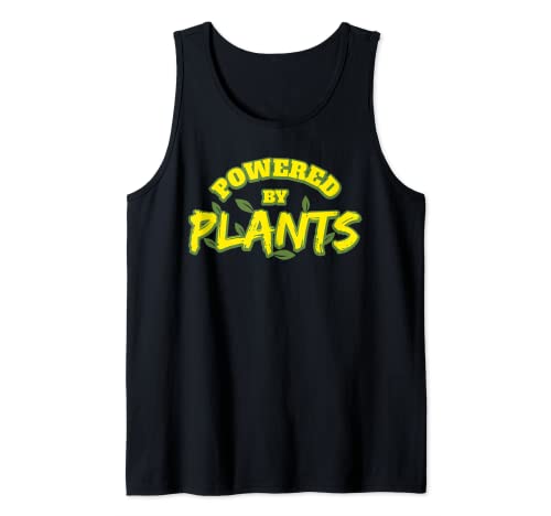 Desarrollado por Plants Funny Vegan Plant Power TMen Mujeres Camiseta sin Mangas