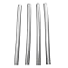 RotoMetals' 4pcs 99.99% High Purity Zinc Rod Zinc Metal Anode for Water Purification & School Scientific Experiment Research Diameter 1/4