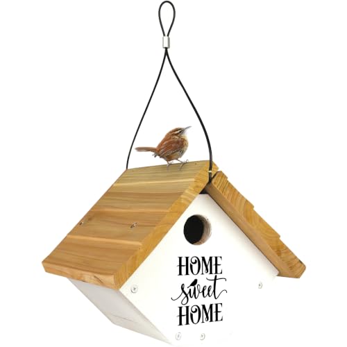 Wild Wings WWLH2-DECO Maison oiseau ferme blanc