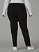 Chic Classic Collection womens Plus Cotton Pull-on Pant With Elastic Waist Jeans, Black Denim, 22 US
