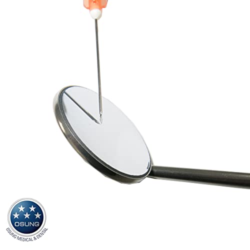 Osung Dental Front Surface Mouth Mirror #4 with Cone Socket, Pack of 12 - DMFCS4