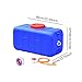 Menolana Potable Water Storage Containers Emergency Water Storage Tank Camping Thickened for Car Driving Outdoor Supplies, Blue, 220 catties