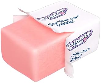 BUBBLE YUM Original Chewy, Bubble Gum Packs, 1.4 oz (18 Count)