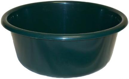 LUCY Plastic Green Small Round Kitchen Washing UP Bowl