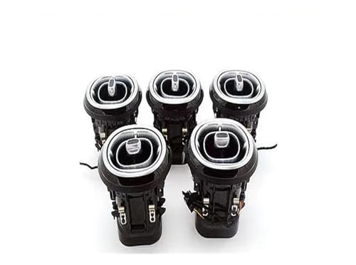 XCZPRKMXY 64 Color Colorful Luminous Front Air Vent Ambient Light Compatible With Mercedes Benz GLC Class W254 2023 UP