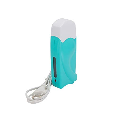 EpilWax Calentador de Cera para Rollos de 100 ml – Dispositivo Calentador de Cera para Cartuchos de Recambio (Individual, Verde)