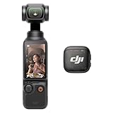 DJI Osmo Pocket 3 Vlogコンボ（Mic 3）、4K/120fps Vlog撮影カメラ、3軸手ブレ補正、顔／被写体トラッキング、高速フォーカス、iPhone／カメラ／Android用ワイヤレスマイク、32-bitフロート、YouTube、旅行