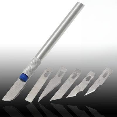 Aexit 6 Operated Tools Carving Tools Exacto Blade Hobby Set Model:70as52qo694