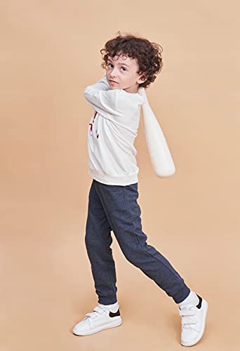 Image of Little Boys Jogger Pants Toddler Boys' Drawstring Elastic Waist Cotton Casual Sweatpants 1PC / 2 PCS Set