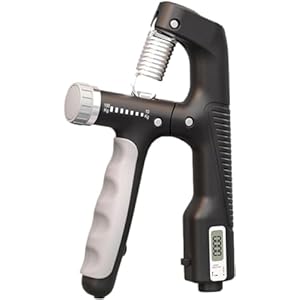 Hand Grip Reforzador de mango, 10-100 kg Hand Grip Strengthener, Hand Grip, Grip Musculation, Hand Grip Musculation, elevador de agarre ajustable con contador