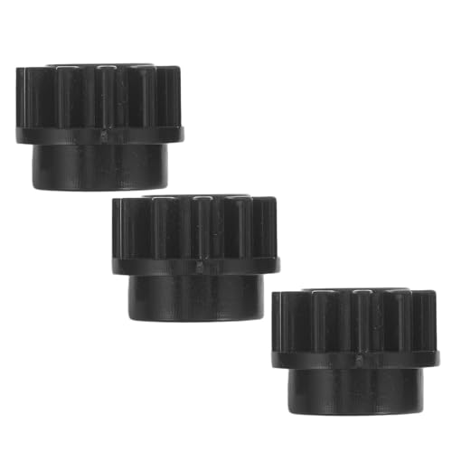 HOODANCOS 3 Piezas Repuestos para Pedal de Fregona Giratoria Engranajes de Rodamiento para Cubo Escurrefácil de Negro Transmisión Estable y Duradera para Limpieza