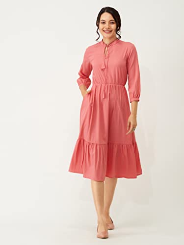 Image of AASK Women Fit and Flare Dress