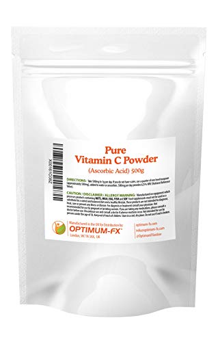 Polvo de Vitamina C Ácido Ascórbico Puro Nada Más