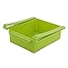 Leku Slide Frigorifero Box - Organizer da Cucina Slide Frigorifero Storage Rack Custodia Estraibile per cassetti(Verde)