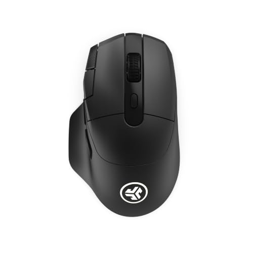 Image of JLab Midnight, Wireless Ergonomic Gaming Mouse, 7-Button, Black
