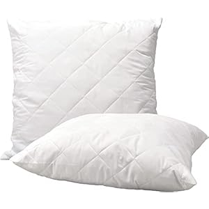 Highliving Kopfkissen 1er Set Kissen, Schlafkissen, anpassbare Füllung für EIN Kopfkissen 100% Mikrofaser mit Reißverschluss (40 x 40 cm, 1)