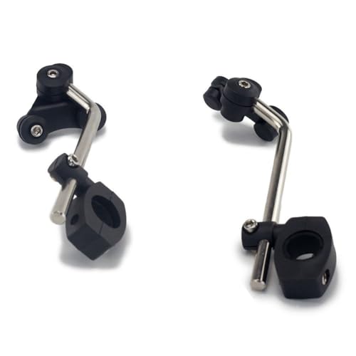 Bloepum Motorcycle 22MM Windshield Mounting Bracket Universal Windscreen Fixed Bracket Moto Parts
