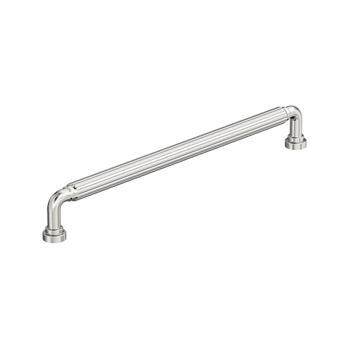 Amerock 10-1/16" Cowrie Polished Nickel Drawer Pull