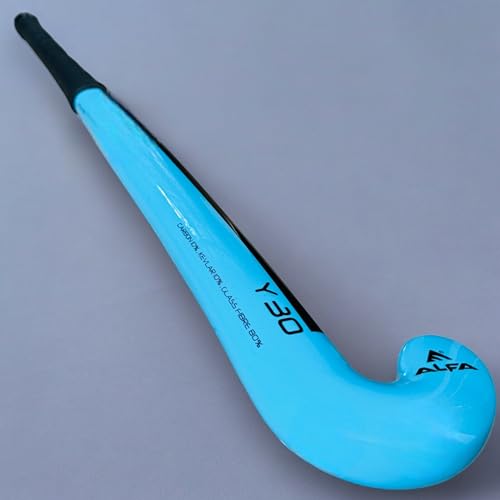 Image of A L F A Y30 Limited Edition Composite Hockey Stick with Stick Bag (Blue, 36 INCHES)