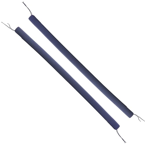fender-design Drahtrelingpolster 2er-Pack (Navy Blau) – das universell einsetzbare Drahtrelingpolster entwickelt für den Einsatz auf dem Segelboot, im Wassersport, Bootszubehör, Boot Geschenke