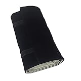 Graue und Schwarze Samt-Schmuckrolle, Schmuck-Display-Tasche, Ring-Halskette, Ohrringe, Anhänger, Aufbewahrungstasche, Schmuckschatulle