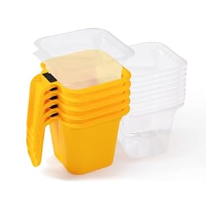 Voomey 15-teiliger Farbeimer Farbbecher Set