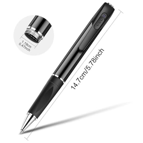 visionrabbit Spy 1080P Full Hd Pen Camera Hidden 100 Minutes Pen Battery Life Pocket Security Indoor Outdoor Body Camera with Video Audio Recording... - Image 5