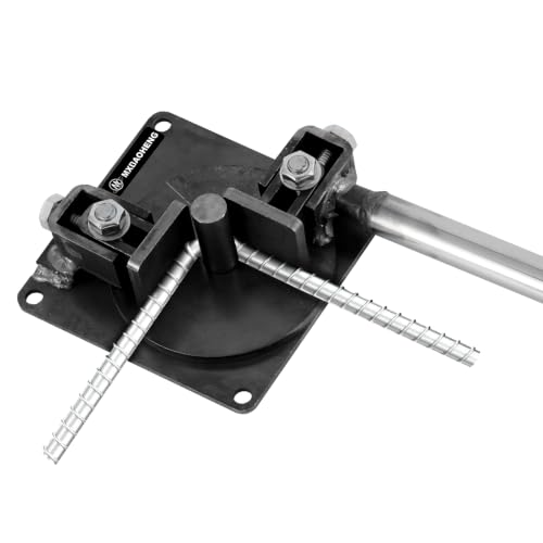MXBAOHENG Manual Rebar Bender for 0.04''-0.55”(1-14mm) Steel Bar