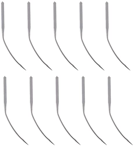 U/ D Silver Blindstitch Needles Blindstitch Curve Sewing Needle Lwx6t Needles 30Pcs For Portable Blind Hemmer Sewing Machine, Blind Stitch Machine