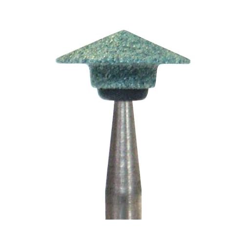 Shofu Dental 0026 Dura-Green Finishing Stones HP Handpiece KN4 Knife Edge 12/Bx