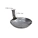 HIAKDOFT Large Capacity Iron Ladle Farming Industrial Scoop Easy Cleaning for Long-lasting Use