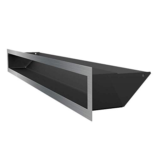 KRATKI Air Ventilation Grille, Warm Air Grille, 9 x 80 cm, Polished - Image 3
