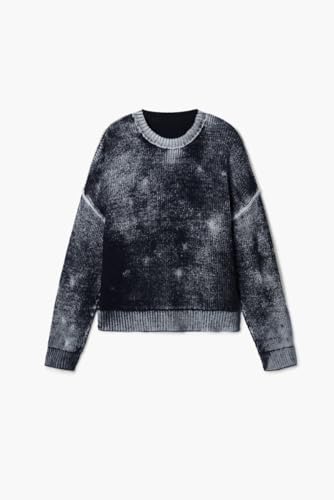 Pull homme Desigual manches longues pull en tricot plat regular - 5