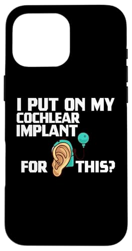 Cochlear Cvg ⒮ TEhfoCX X}zP[X iPhone 16 Pro Max p