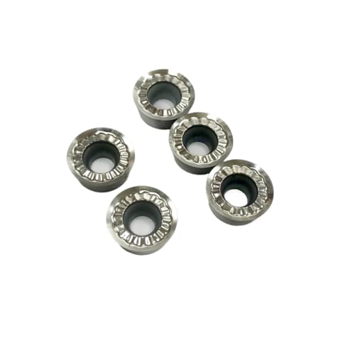 10 piezas Inserto de Carburo Redondo RCGT1204MO-AK H01 miniatura 1