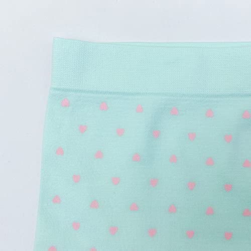 Channo Majtki Styl Culotte Boxer Dziewczyna Lycra Lisos Distintos Colores Model Bez szwu Elastyczny Miękki Mikrofibra. Pakiet 12 Majtek, Pakiet 12 Serc, 12-14 lat