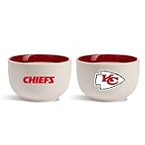 The Memory Company Officially Licensed NFL - Kansas City Chiefs 2-Pack Team Logo Ramen Bowl