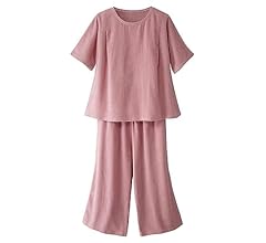 新品☆バーバリー☆ピンク コットンパジャマセット Amazon | [キラキラ☆アイランド] [カラー/サイズ：ピンク/M-L