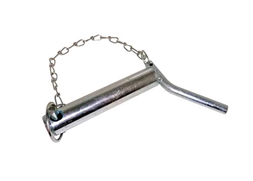 Sägenspezi Oberlenkerbolzen | Kat 1 | 19 mm | 125 mm Nutzlänge | mit Kette & Splint | Steckbolzen | Oberlenker | Sicherungsbolzen | Kategorie 2 | Bolzen | Gerätebolzen 0322 6288