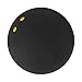 Squash Ball, 37mm Double Yellow Dot Squash Balls High Elastic Squash Racket Balls, Soft Rubber Sports Competition Squash Ball Rubber Squash Balls for Practice Competition Training Ball Sports Goods