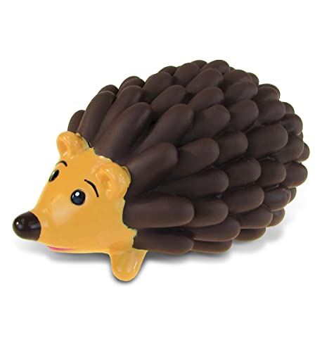 Image of DolliBu Hedgehog Bath Buddy Squirter - Floating Brown Hedgehog Rubber Bath Toy, Fun Water Squirting Bathtime Play for Toddlers ,Cute & Soft Wild Life Animal Toy for The Bathtub, Beach & Pool for Kids