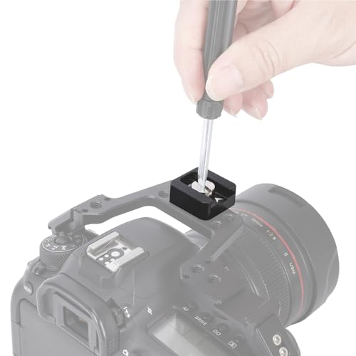 Adaptateur de griffe amovible pour stabiliser microphone sur cage - 6