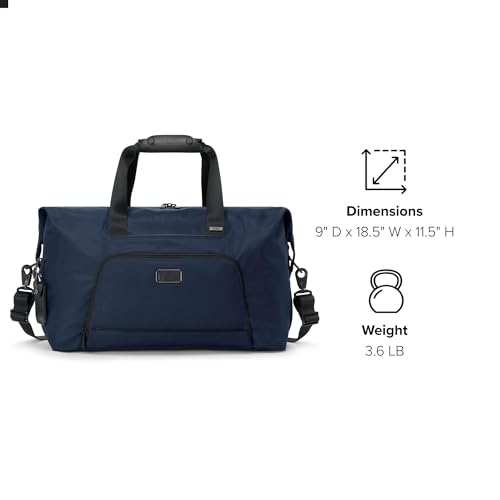 Image of TUMI - Alpha Double Expansion Duffel - Business & Weekend Travel Duffel Bag - Designed for Durability & Functionality