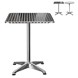 Grâce à leurs patins de protection intégrés, les pieds réglables de la table n'abîment pas vos sols. L'ajustement de la hauteur permet de l'utiliser sur des sols irréguliers. La table peut supporter jusqu'à 30 kg. Son plateau est pliable, pratique pour la ranger.