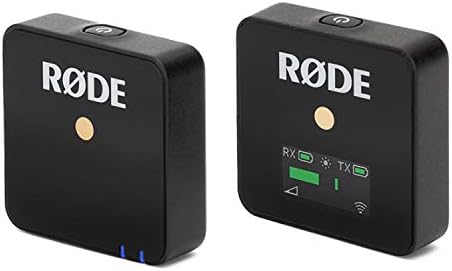 Rode Microphones Wireless Go Compact Transmitter/Receiver Wireless Solution with Clip-On Lavalier Microphone (2 Items)